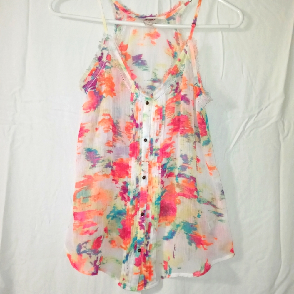 Arizona Jean Co color splash top size M
